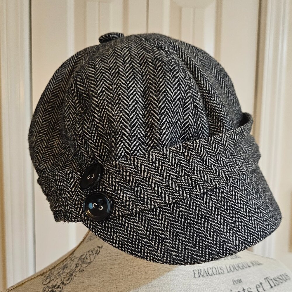 Tweed Newsboy Cap